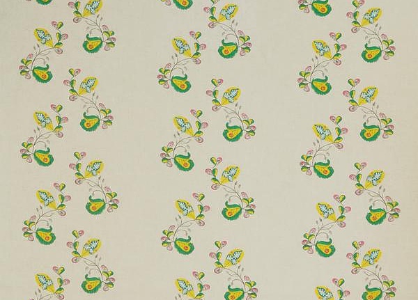 Ткань Andrew Martin The Kit Kemp Psycho Sprig/Tropical Yellow