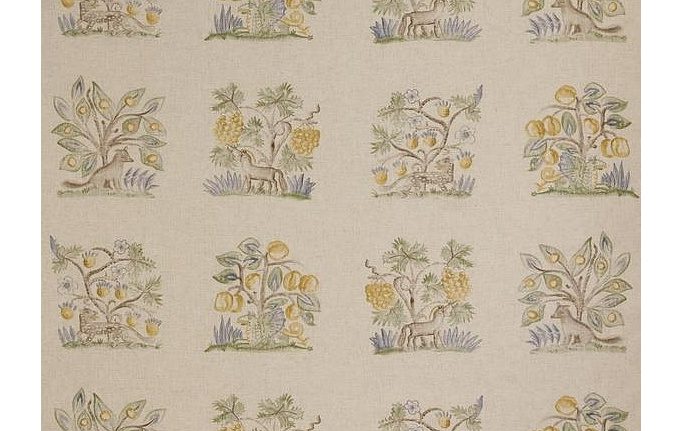 Английская ткань Andrew Martin, коллекция The Kit Kemp, артикул Hedgerow/Quince
