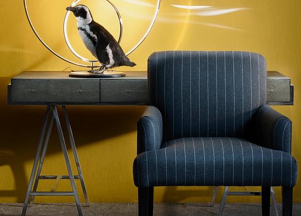 Ткань Andrew Martin Windsor Wool Collection Cambridge/Charcoal