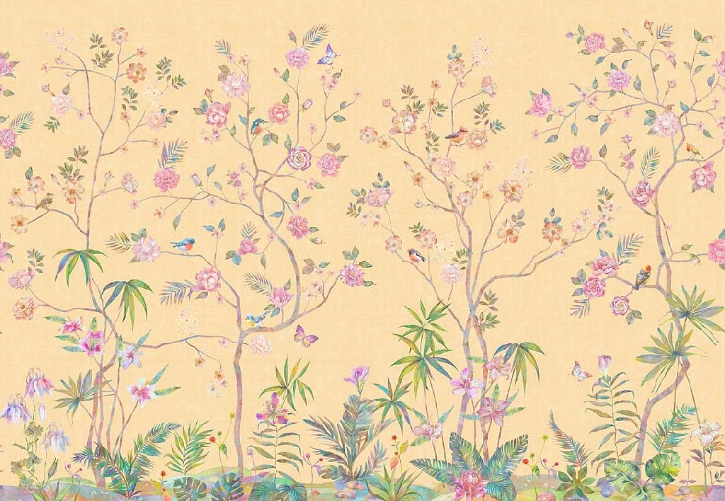 Панно и фотообои Affresco Botanica AFF 718 COL 472