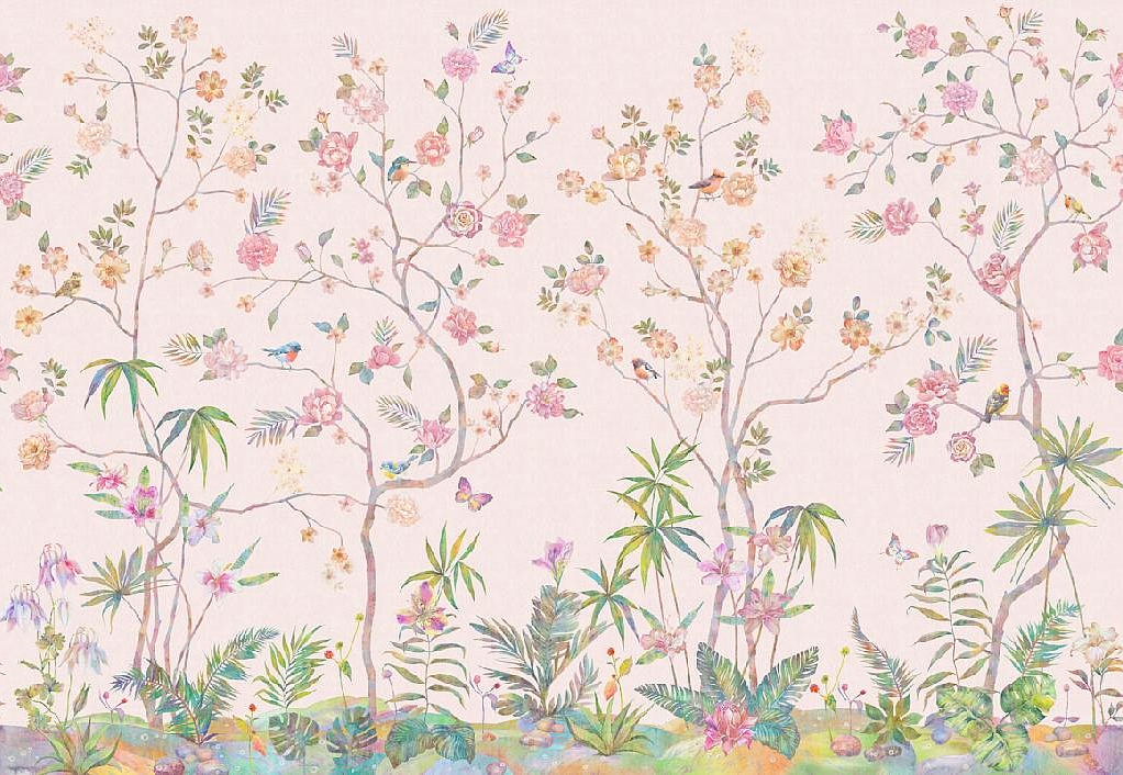 Панно и фотообои Affresco Botanica AFF 718 VEL 458
