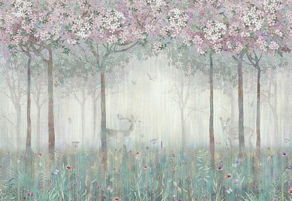 Панно и фотообои Affresco Botanica AFF 719 VEL 494