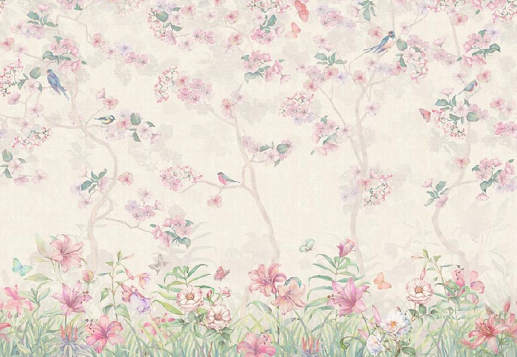 Панно и фотообои Affresco Botanica AFF 723 VEL 416