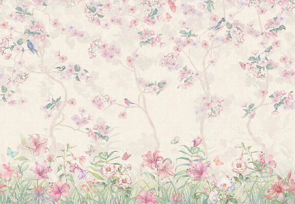 Панно и фотообои Affresco Botanica AFF 723 VEL 416