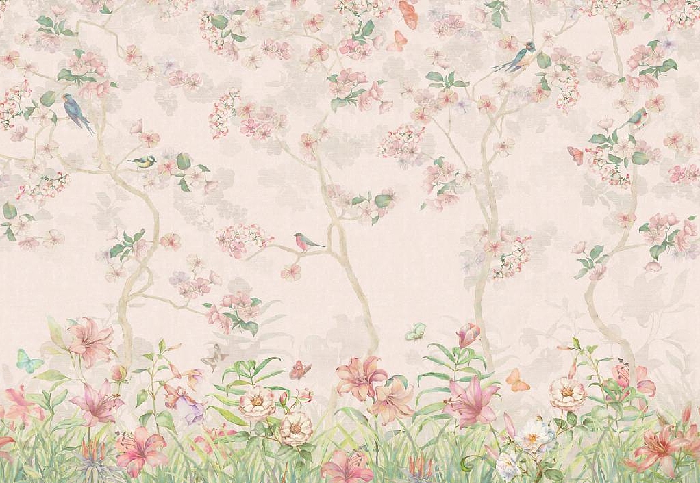 Панно и фотообои Affresco Botanica AFF 723 VEL 459