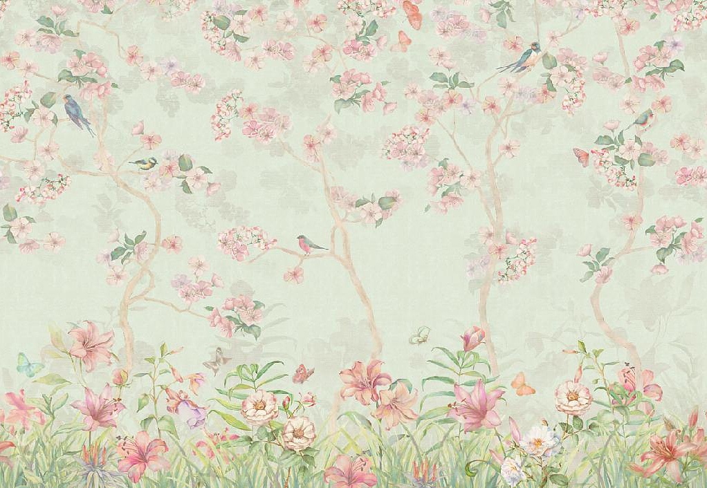 Панно и фотообои Affresco Botanica AFF 723 VEL 480