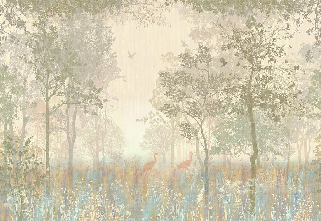 Панно и фотообои Affresco Botanica AFF 724 VEL 421