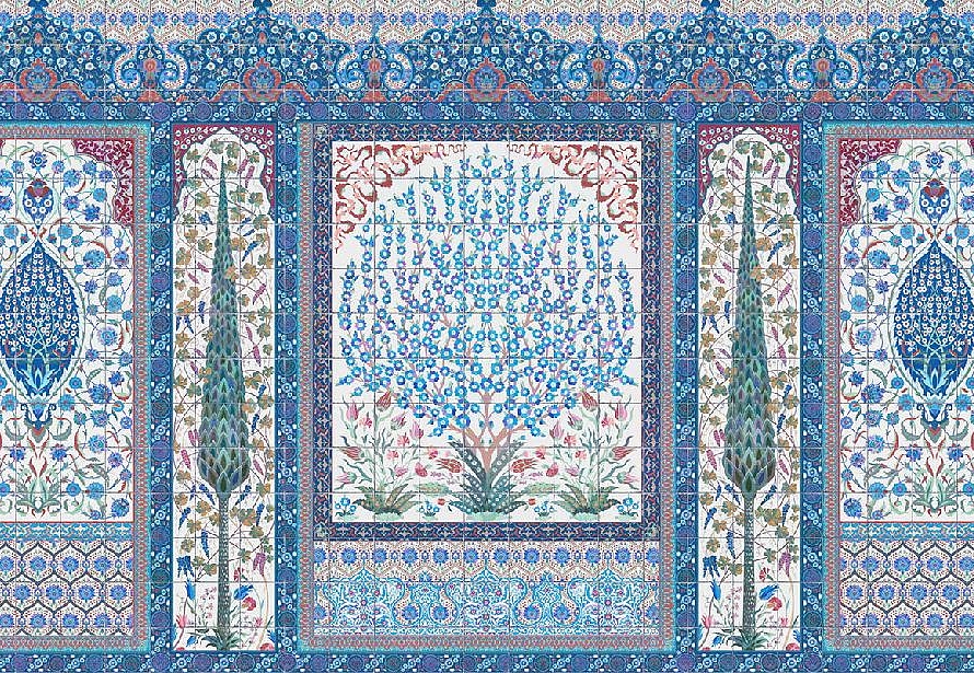 Панно и фотообои Affresco Цветариум Arabian Magic Color 1