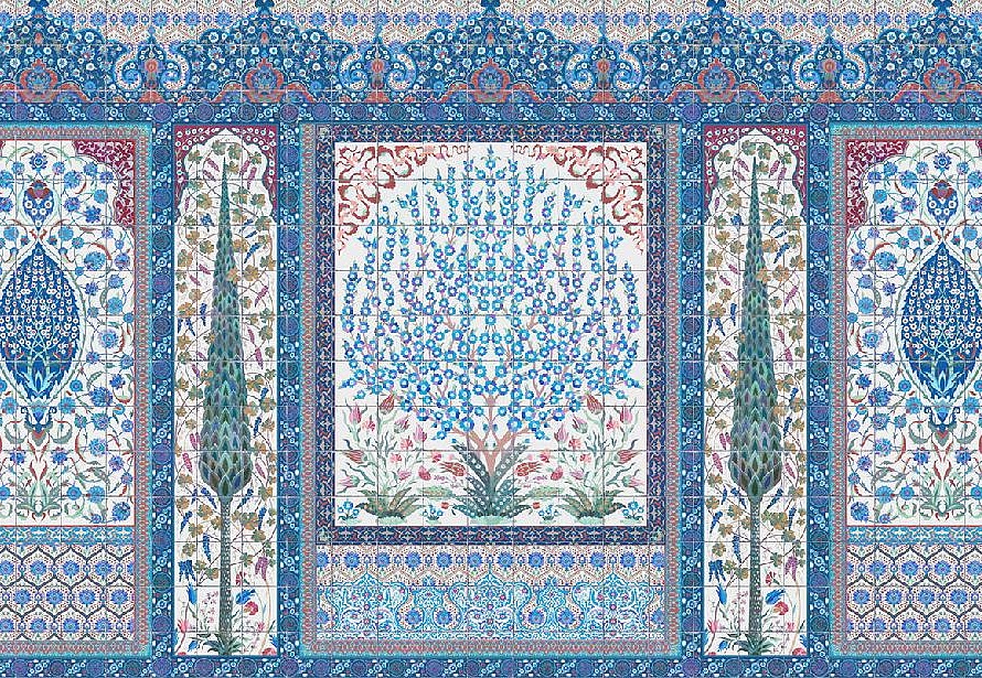 Панно и фотообои Affresco Цветариум Arabian Magic Color 1