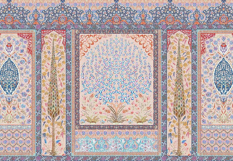 Панно и фотообои Affresco Цветариум Arabian Magic Color 3
