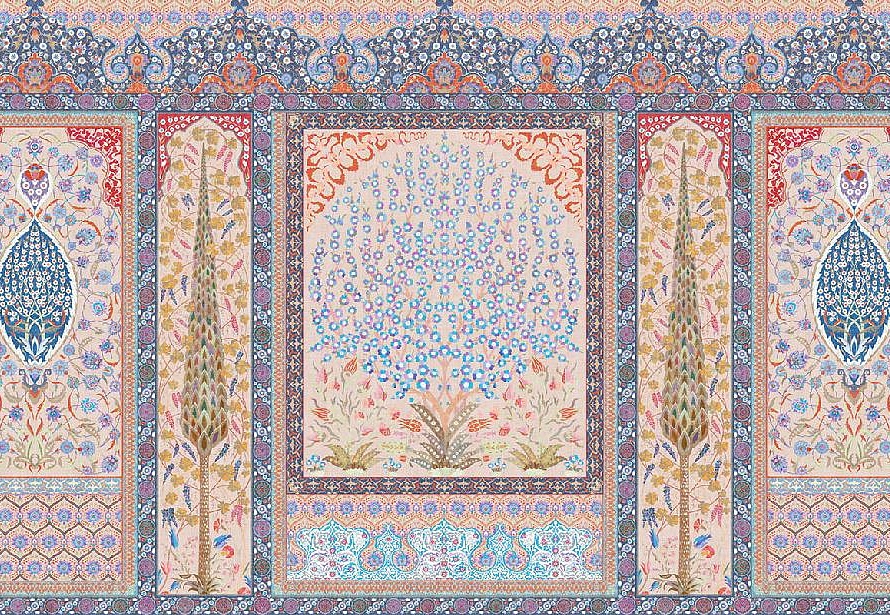 Панно и фотообои Affresco Цветариум Arabian Magic Color 3