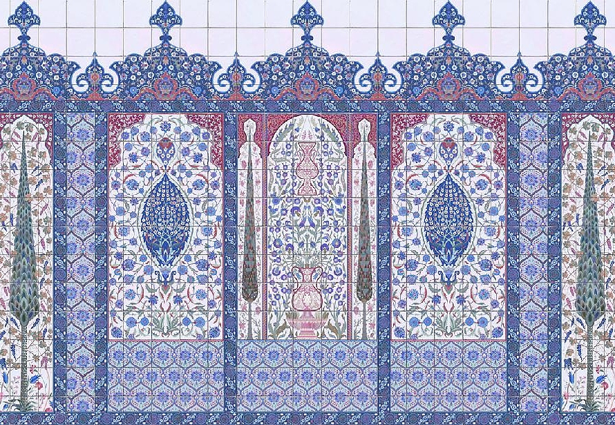 Панно и фотообои Affresco Цветариум Fairy Tale Color 2