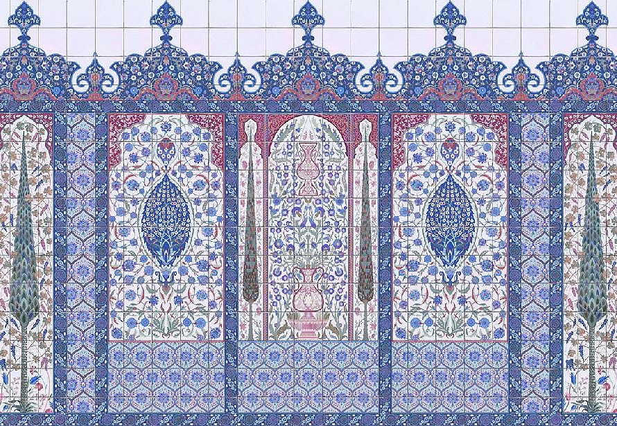 Панно и фотообои Affresco Цветариум Fairy Tale Color 2