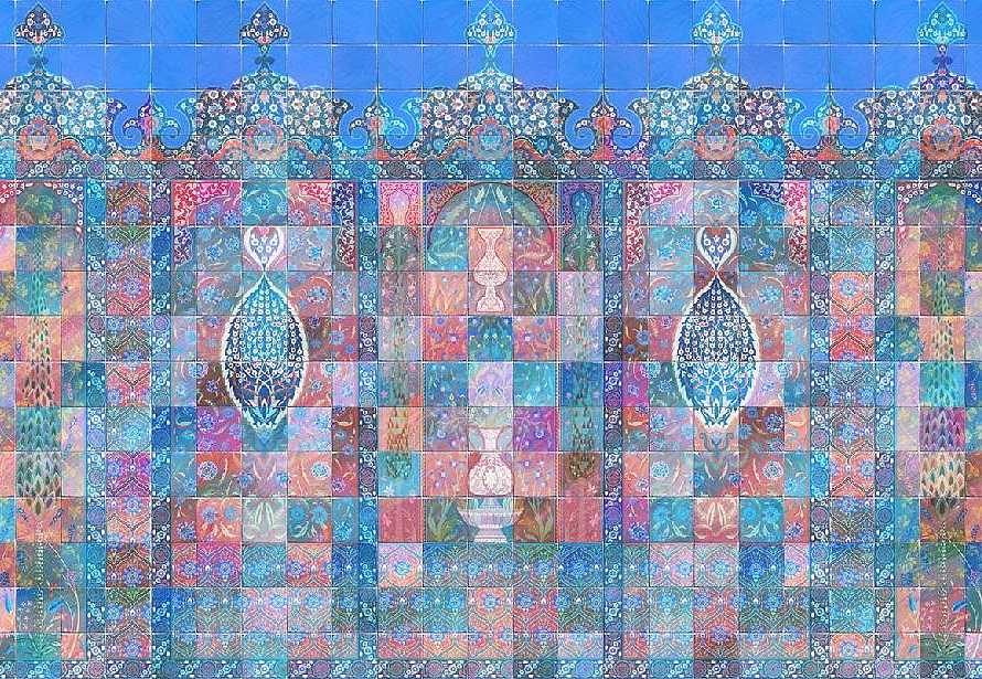 Панно и фотообои Affresco Цветариум Fairy Tale Color 4