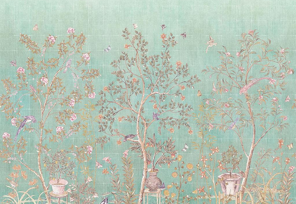 Панно и фотообои Affresco Цветариум Garden Paradise Color 1