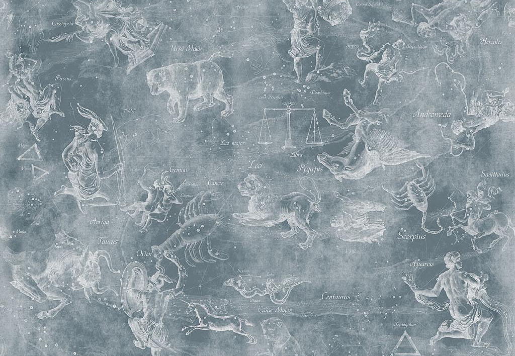 Панно и фотообои Affresco Цветариум Uranographia Color 2