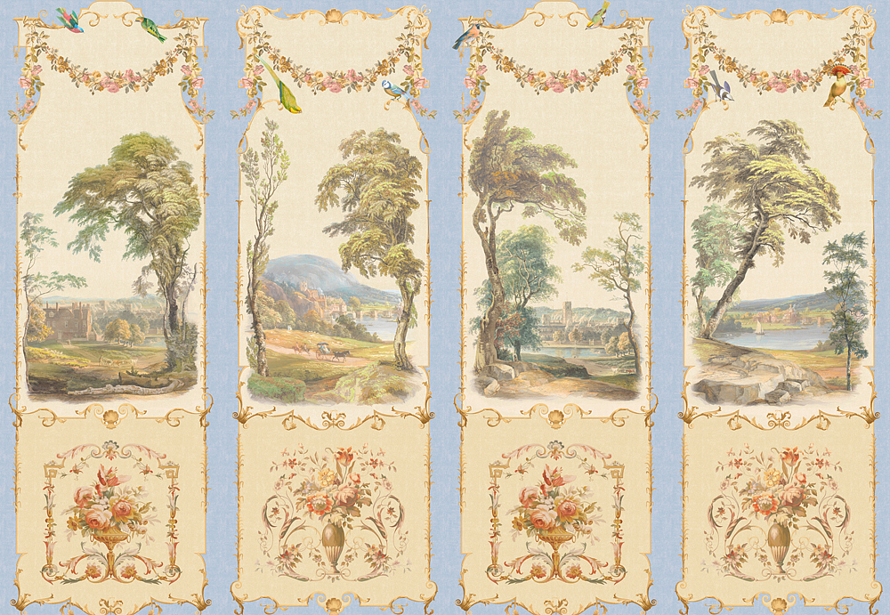 Панно и фотообои Affresco Empire AFF 730 VEL 501