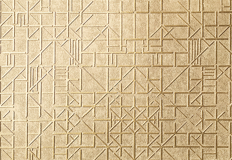 Панно и фотообои Affresco Fabrika 19 Fabrika19 40 Light Gold