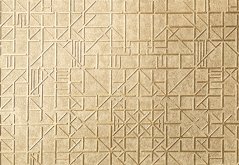 Панно и фотообои Affresco Fabrika 19 Fabrika19 40 Light Gold