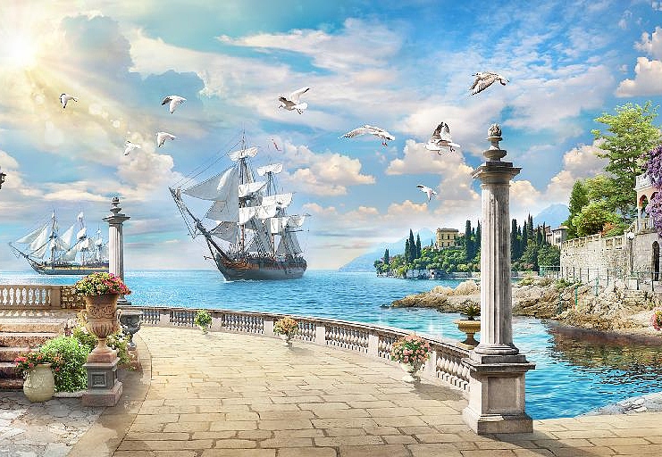 Панно и фотообои Affresco Illusion AG233
