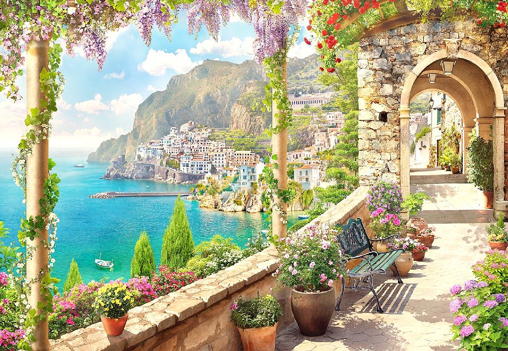 Панно и фотообои Affresco Illusion AG234