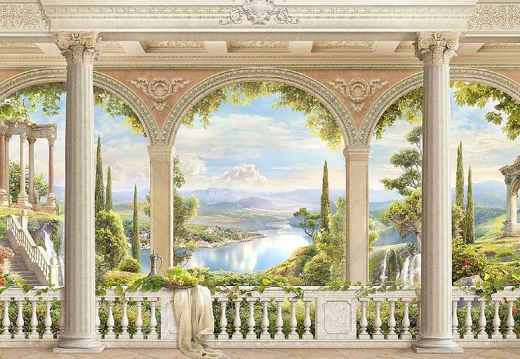 Панно и фотообои Affresco Illusion AG242