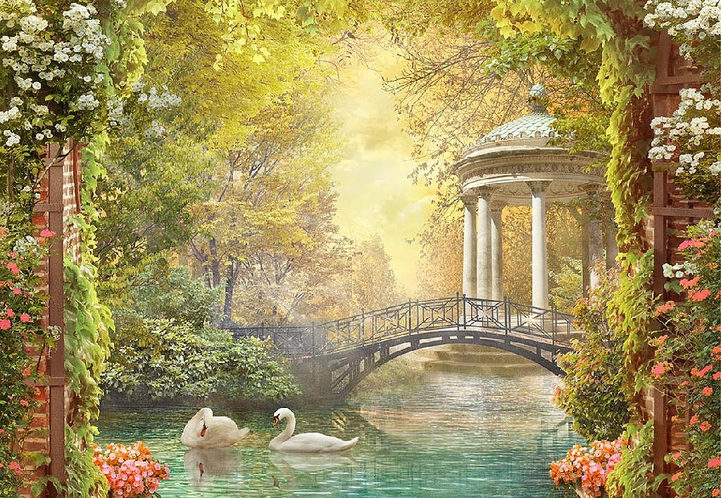Панно и фотообои Affresco Illusion AG257