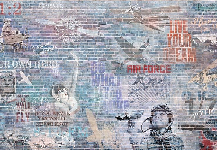 Панно и фотообои Affresco Re-Space AB74 COL2
