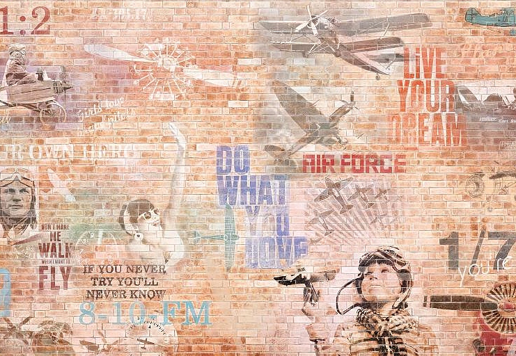 Панно и фотообои Affresco Re-Space AB74 COL3