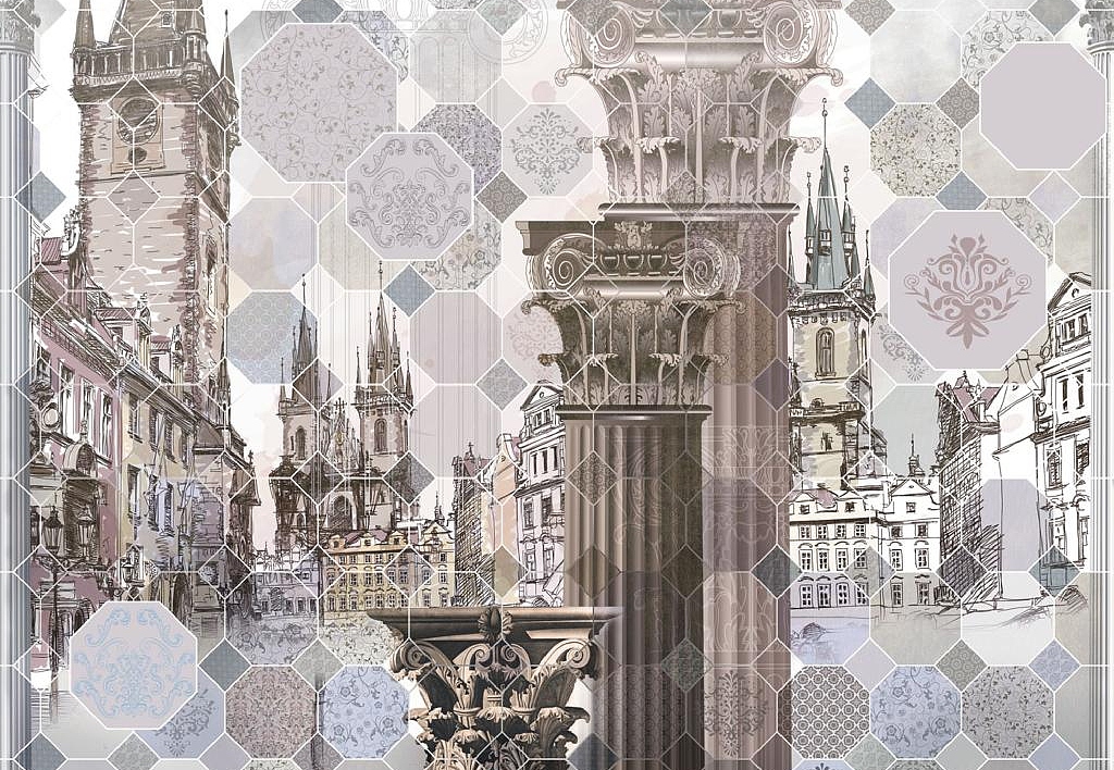 Панно и фотообои Affresco Re-Space SN97 COL1