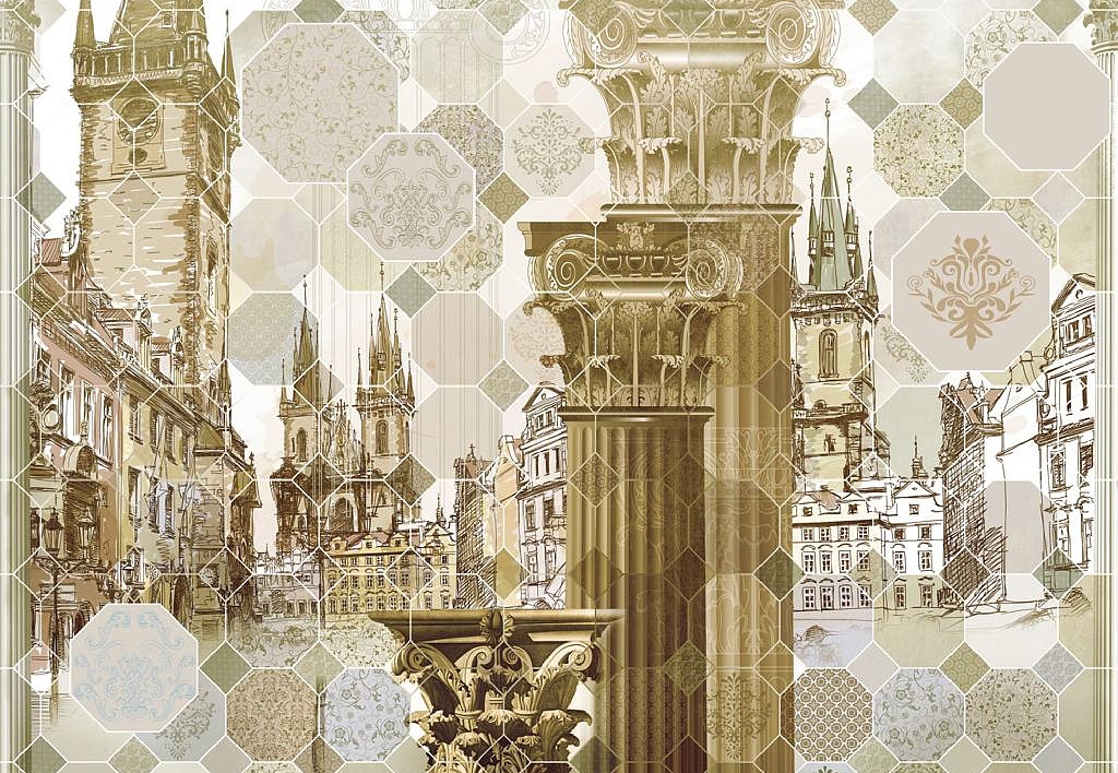 Панно и фотообои Affresco Re-Space SN97 COL3