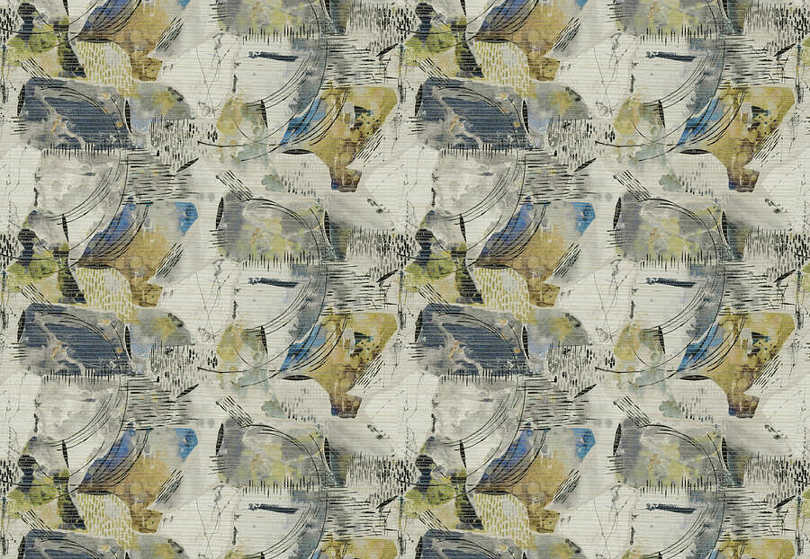 Ткань Fabricut Artfully Modern Watercolor Inkjet/Pond