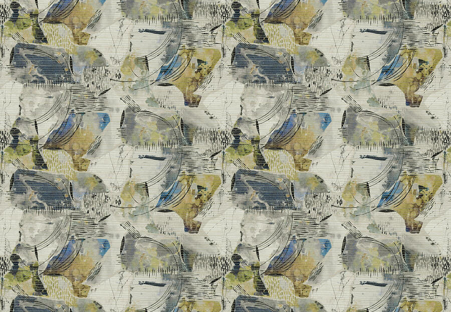 Ткань Fabricut Artfully Modern Watercolor Inkjet/Pond