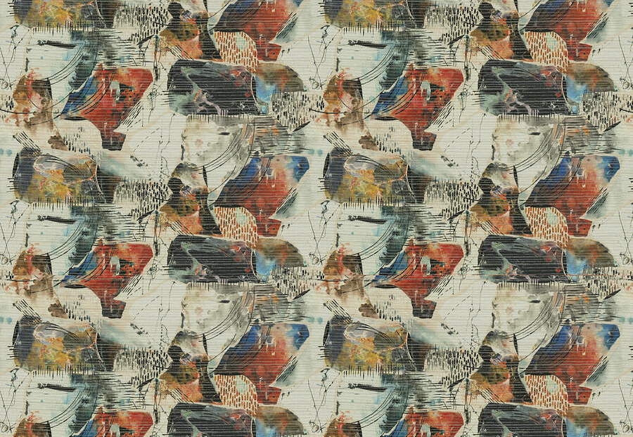 Ткань Fabricut Artfully Modern Pottery Inkjet/MultiSplash
