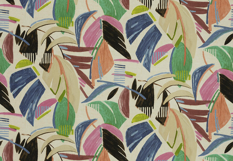 Ткань Fabricut Artfully Modern Pottery Pastels/Fiesta