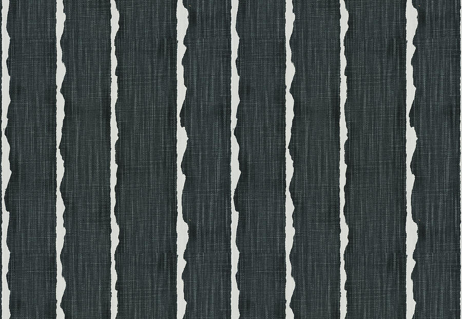 Ткань Fabricut Artfully Modern Canvas VellumStripe/Carbon