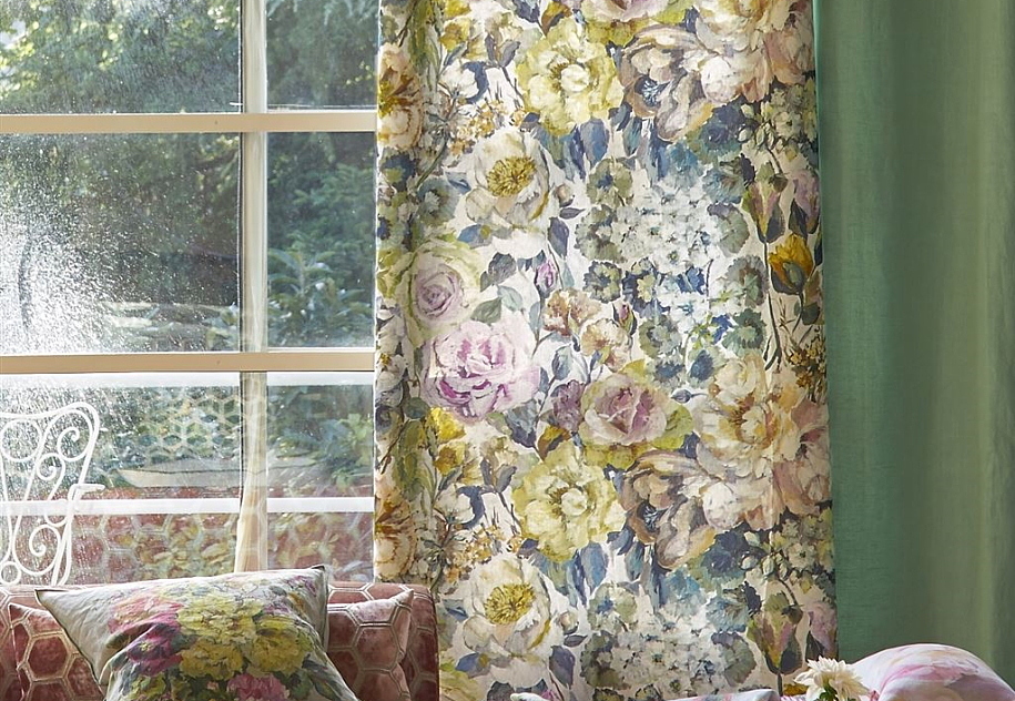 Ткань Designers Guild Grandiflora Rose FDG2957/02