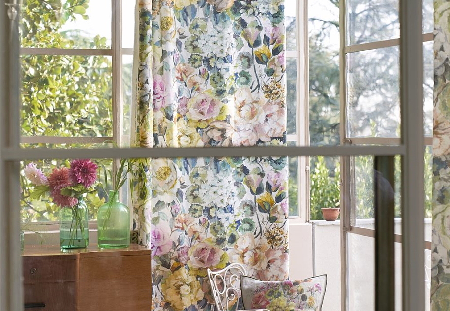 Ткань Designers Guild Grandiflora Rose FDG2957/02