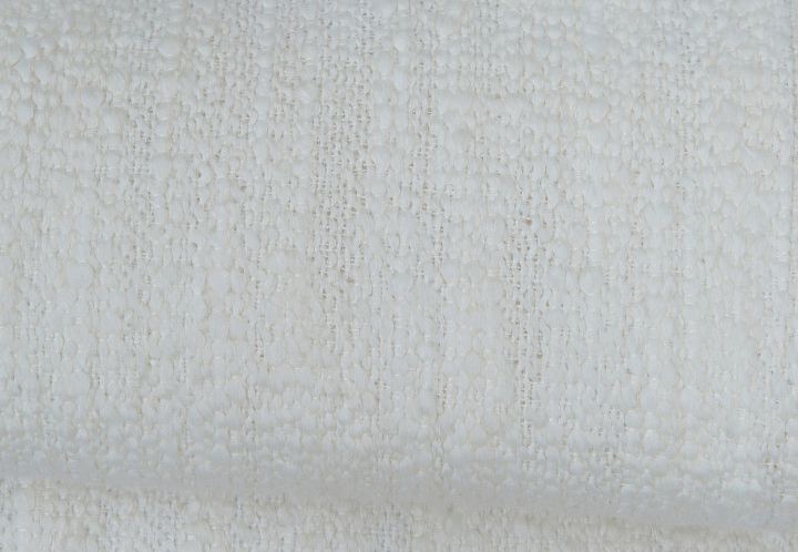 Ткань Bisson Bruneel Variation VariationDeBouclette-Blanc