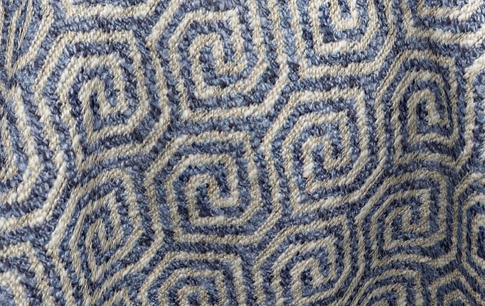 Бельгийская ткань Galleria Arben, коллекция Harrison, артикул Rockley/12-Cobalt