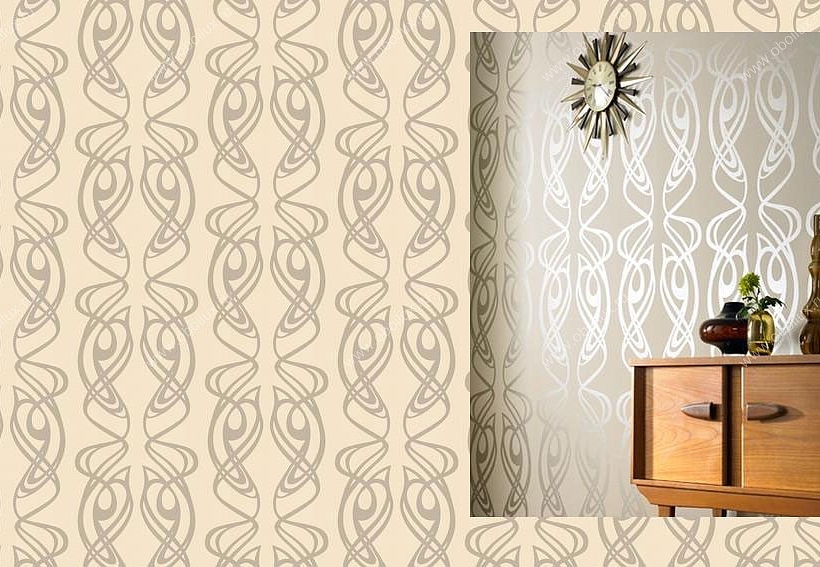 Обои Graham & Brown Flock Baroque 18103