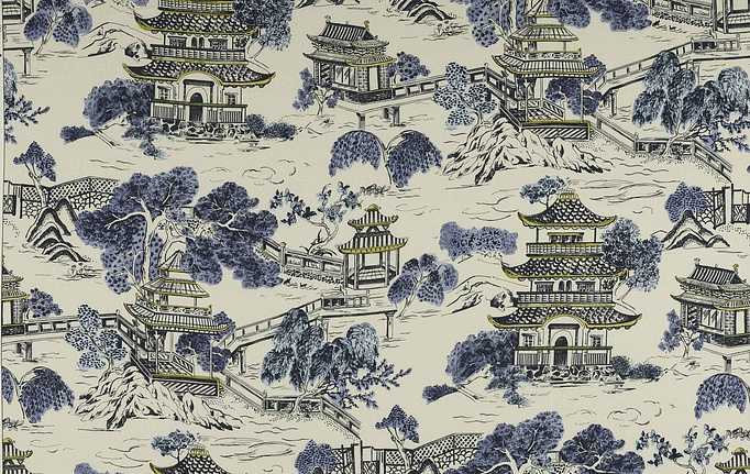 Французская ткань Manuel Canovas, коллекция Ondine, артикул M4153/03