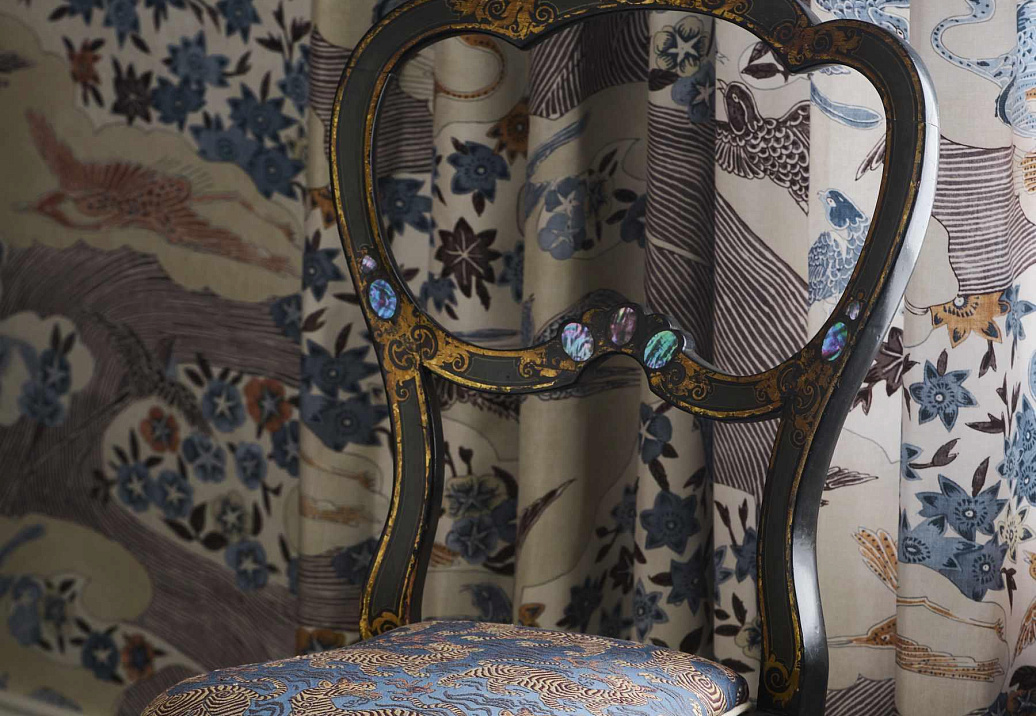 Ткань Clarence House Indochine 14795/05