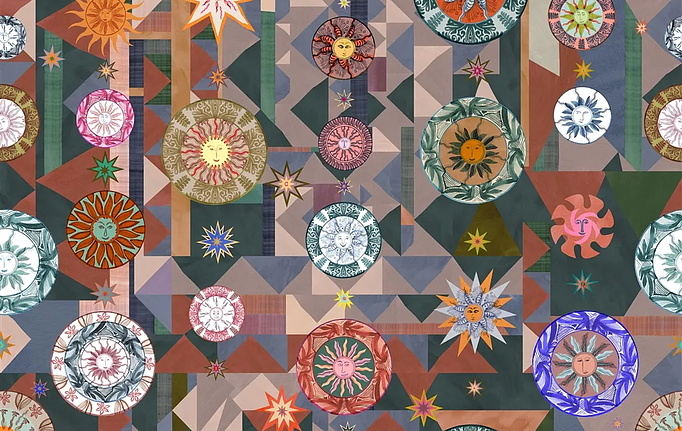 Английская ткань Christian Lacroix, коллекция Pele-Mele, артикул FCL7080/01