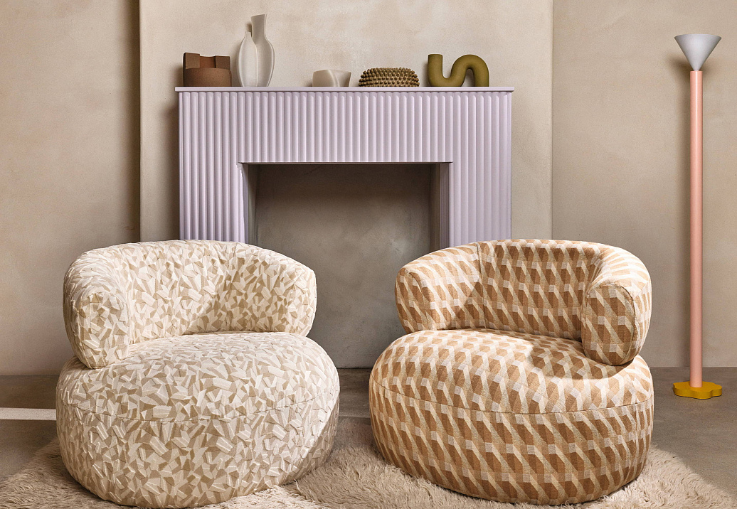 Ткань Kirkby Design Graphic Nature K5330/01