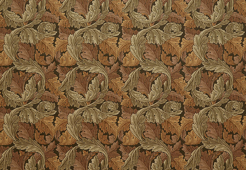Ткань William Morris At Home Kelmscott Gardens Volume I Acanthus Velvet/Acorn