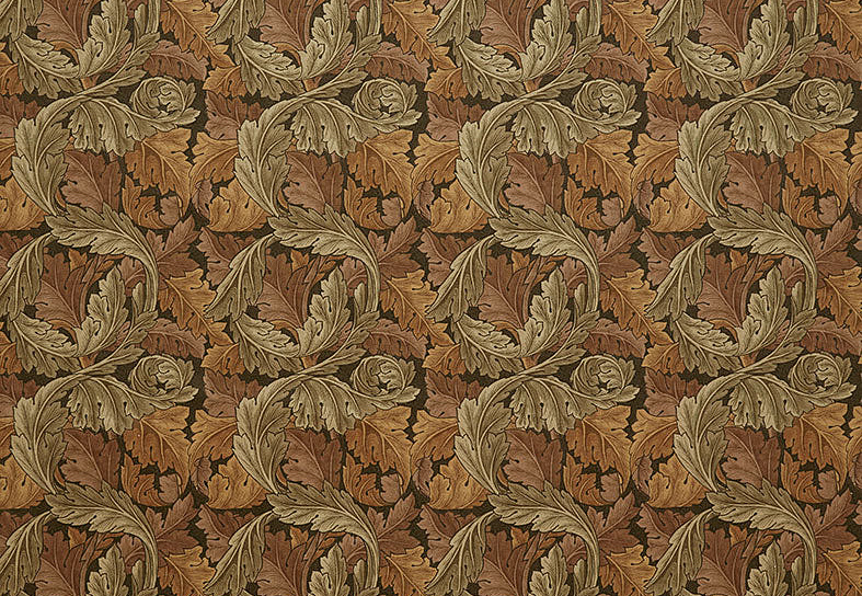 Ткань William Morris At Home Kelmscott Gardens Volume I Acanthus Velvet/Acorn