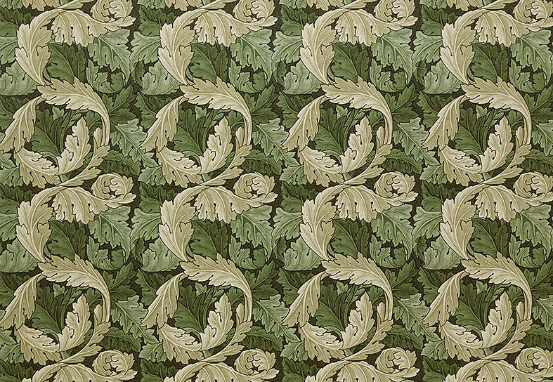 Ткань William Morris At Home Kelmscott Gardens Volume I Acanthus Velvet/Nettle