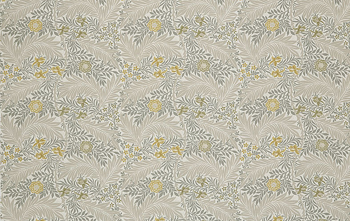 Английская ткань William Morris At Home, коллекция Kelmscott Gardens Volume I, артикул Larkspur/Flint