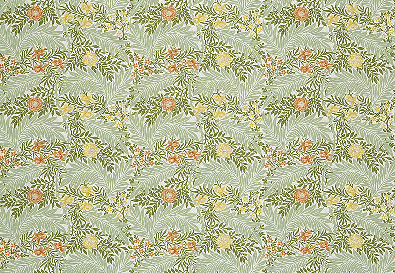 Ткань William Morris At Home Kelmscott Gardens Volume I Larkspur/Nettle